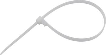 Yato savilcēji YT-70665, 7.6x300 mm, 50 gab, balts, neilons PA66 UL 94 V-2, UV izturīgs, 22 kg, 75 mm, -20 līdz +80 °C (YT-70665)