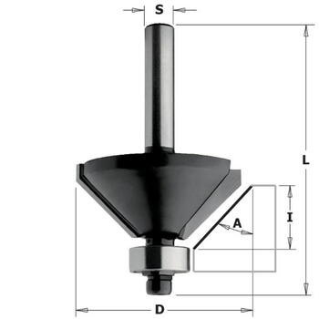 Cmt Frēzes asmens K936-350, 35mm, 15mm, 56mm, 8mm, 2, Koks, HW, 45° (K936-350)
