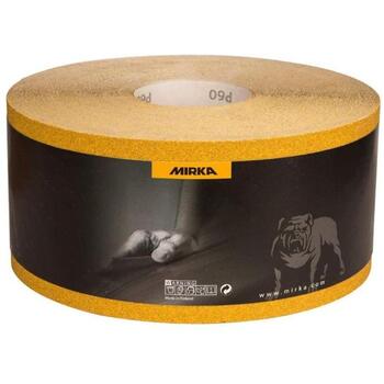MIRKA Abrazīvs materiāls rullī GOLD 115mm x 50m 80 (2351100180)