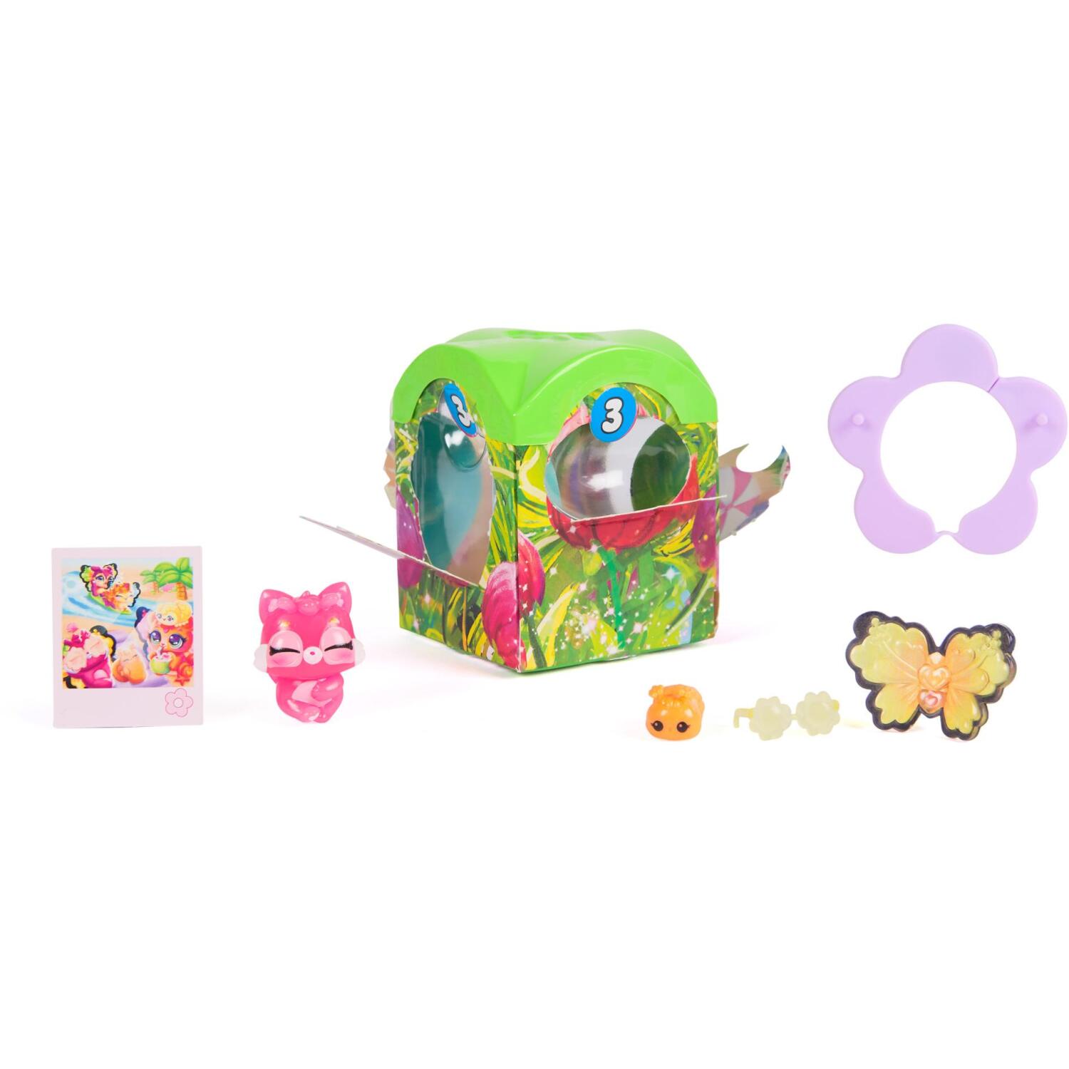 Hatchimals interaktīvā rotaļlieta 6074234, 3-6 gadi, 12 iepakojumi, Bloomables kolekcija, atverams iepakojums (6074234)