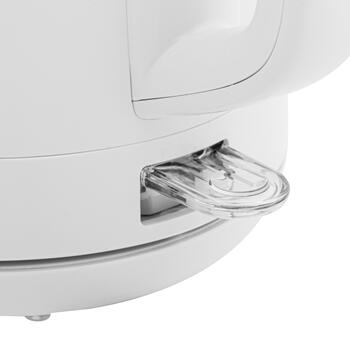 Электрический чайник стандартный 2200 W беспроводной AD 1380w 1 L корпус из полипропилена вращающаяся база 360° система безопасности STRIX автоматическое отключение Белый Adler (AD 1380w)