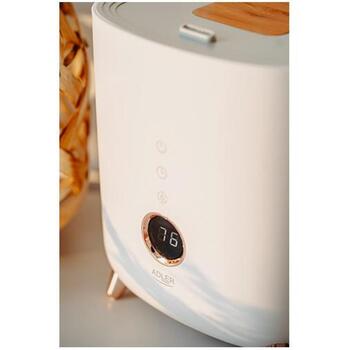 Adler Gaisa mitrinātājs AD 7972, 23 W, 4 L, līdz 35 m², ultraskaņas, 150-300 ml/h, balts (AD 7972 white)