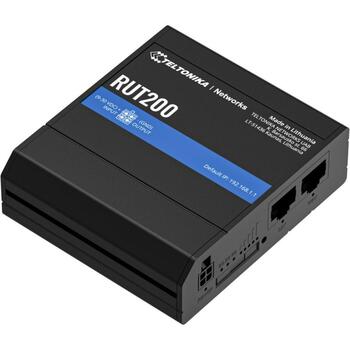 Teltonika беспроводной маршрутизатор RUT200 RUT200040000, 802.11n, 10/100 Mbit/s, Ethernet LAN 2 порта, Поддержка Mesh Нет (RUT200040000)