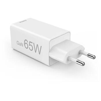 Hama 00201996 GaN зарядное устройство, 2x USB-C, 1x USB-A, PD, 65W, белый (00201996)