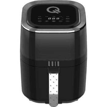 QUIN фритюрница горячего воздуха YJ-315AD, 4,5 л, 1400 Вт, 6 программ, сенсорное управление, смотровое окно (YJ-315AD)