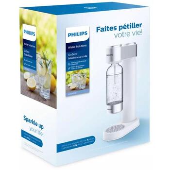 Philips Газированный напиток ADD4902WH/10, 1л, 23.95см, 12.45см, 42.35см, CO2 баллон, бутылка, без BPA (ADD4902WH/10)