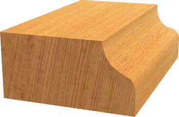 Malu frēze HM R=6,3mm, l=16mm,kāts 8mm, Rokas frēzēm, malu frēzēm PROFILU FRĒZE STANDARD FOR WOOD, 2608628359, BOSCH (2608628359)