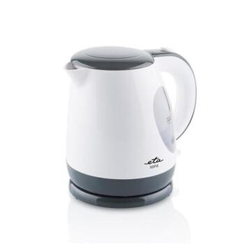 Eta Чайник ETA560490000 SOFIE, 2200 W, 1 L, пластик, 360° вращающаяся база, белый (ETA560490000)