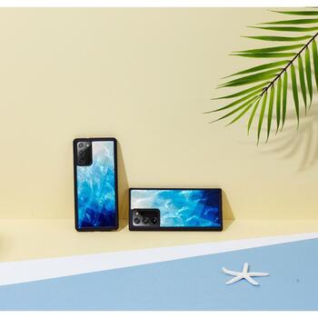 Ikins чехол K4726J, черный цвет, поликарбонат, совместим с Samsung Galaxy Note 20 (K4726J)