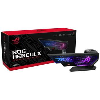 Asus VGA держатель 90DA0020-B09000 208 x 71 x 46 мм, вес 0.183 кг, регулируемая подставка, 3D ARGB элемент (90DA0020-B09000)