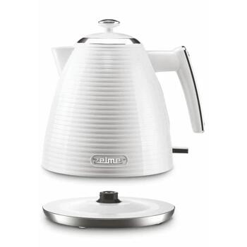 Zelmer ZCK7650 Электрический чайник 71505556P, 2200Вт, 1.7л, STRIX, плоский нагреватель, автоотключение (71505556P)