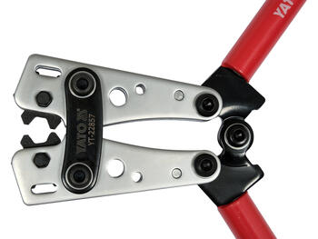 Yato YT-22857 gofrēšanas knaibles, 6-50mm², 390mm, tērauds, gumijas rokturis (YT-22857)