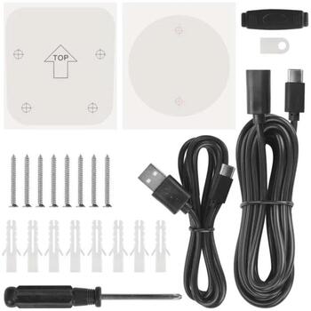 Emos IP камера, GoSmart Уличная камера IP-6000 OWL H4058, 3MPx, 105°, IP65, 4G/LTE, Li-ion 10 400 mAh, солнечная панель (H4058)