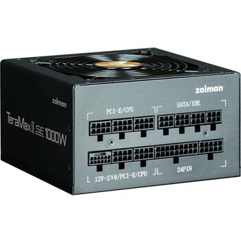 Zalman Barošanas bloks ZM1000-TMX2SE, 1000W, 80 PLUS Zelts, 4x6+2 pin, 12V, 3xSATA, modulārs (ZM1000-TMX2SE)
