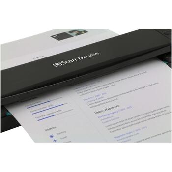 Iris skeneris IRIScan Executive 4 458737, 600 dpi, 7,5 ppm, USB 2.0, divpusējs, CIS, A4, melnbalts, krāsains (458737)