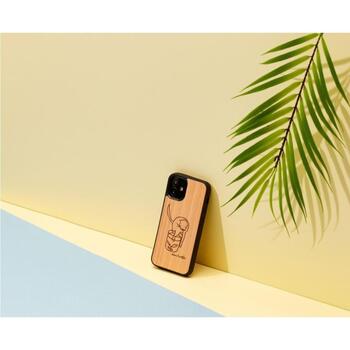 Man&Wood чехол M8571B, совместимый с Apple iPhone 12 mini, 5.4, дерево, поликарбонат, с изображением (M8571B)