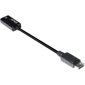 Club3D адаптер CAC-1080, HDMI 1, DisplayPort 1, 4K UHD 4096 x 2160p 60Hz, черный (CAC-1080)
