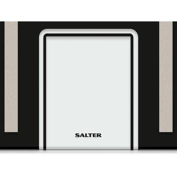 Salter Ķermeņa svari 9128 BK3R, 150 kg, 1.5 kg, LCD, ķermeņa tauku analīze, automātiskā izslēgšanās, mūsdienīgs dizains (9128 BK3R)