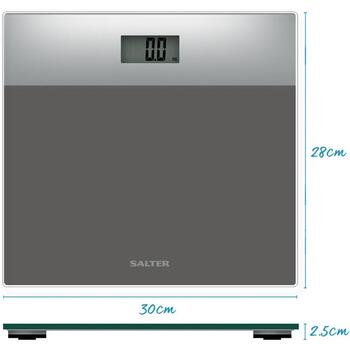 Salter Ванные весы 9206 SVSV3RCFEU16, 180кг, стеклянная платформа, ЖК-дисплей (9206 SVSV3RCFEU16)