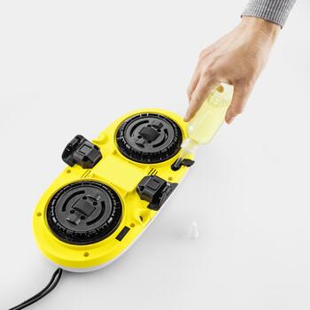 KARCHER Logu tīrīšanas robots RCW 2 1.269-210.0, 100-240V, 50-60Hz, 62dB, 3300Pa, 5m, 1.1kg, 3m²/min, 35x35cm, 292x160x71mm (1.269-210.0)