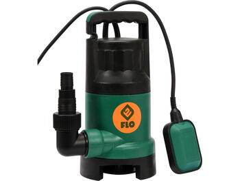 Flo iegremdējamais sūknis netīram ūdenim 79773, 750W, 230V, 50Hz, 14000l/h, 7.5m, 7m, 35mm, 35°C, IPX8, PVC, peldošais slēdzis (79773)