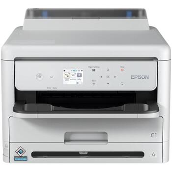 Epson WorkForce Pro WF-M5399DW струйный принтер, 1200 x 2400 DPI, 34 стр/мин, двусторонняя печать, Wi-Fi, серый (C11CK77401)