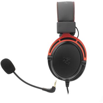 White Shark Наушники GORILLA BLACK/RED GH-2341, 2.0, 32Ω, 120dB, 2m, съемный микрофон, 3.5mm (GORILLA BLACK/RED)