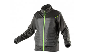 Hogert HT5K385-XL hibrīda jaka, vīriešu, XL, 96% poliesters, 4% elastāns, 100% poliesters, 2 rāvējslēdzēja kabatas (HT5K385-XL)