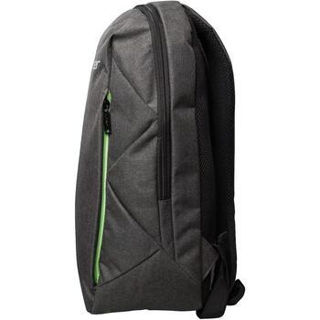 Рюкзак для ноутбука Acer GP.BAG11.034, 39,6см, полиэстер, серый, 2 отделения, влагостойкий, устойчивый к царапинам, молния (GP.BAG11.034)