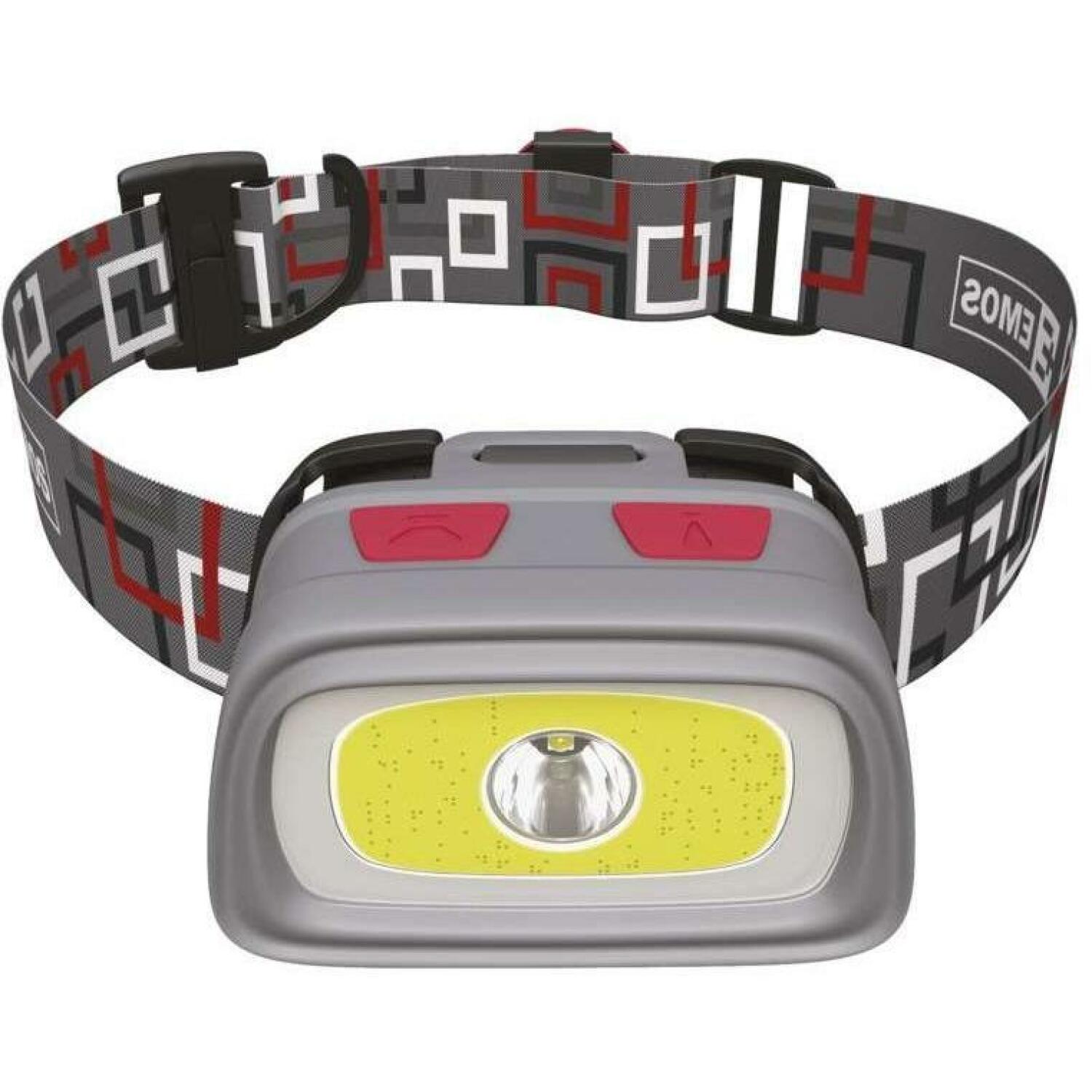Emos Galvas lukturis 0036365, 3xAAA, 1.5V, 330lm, IP ūdensizturīgs, 5 LED, pelēks (36365)