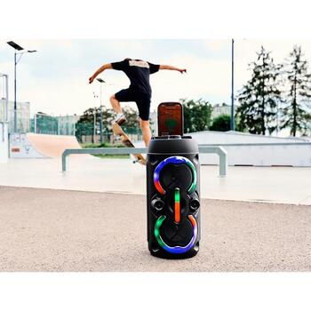 Tracer беспроводная колонка Powervox P1 TRAGLO47687, 20W, Bluetooth 5.0, TWS, FM-радио, microSD, USB-C, 6 ч, черный (TRAGLO47687)
