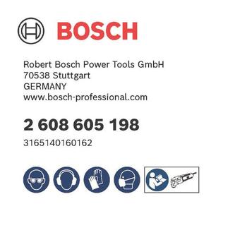 Svārstību daudzfunkcionālajiem darbarīkiem, delta slīpmašīnām PRO F355 SLĪPLOKSNE BOSCH 2608605198 (2608605198)