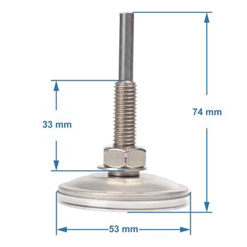 Browin 101250 termometrs BBQ dūmotavai, 0-250°C, 6cm, nerūsējošais tērauds, analogais (101250)