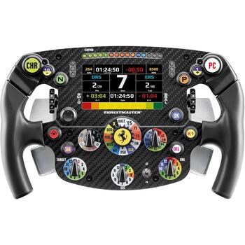 Thrustmaster руль Ferrari SF-25 Edition 4060466, черный, углеродное волокно, PS5, PS4, PC (4060466)