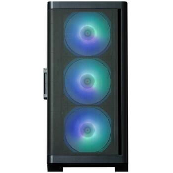 Zalman M4 ARGB x4 Black, M4 Black, 2x2,5'', 1x3,5'', 4 вентилятора, RGB, закаленное стекло, черный (M4 Black)