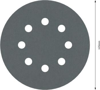 Ekscentra slīpmašīnām PRO F355 SLĪPDISKS, 2608605122 BOSCH (2608605122)
