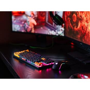 Tracer HORNET 87 клавиатура, TRAKLA47396, 1.5м, 87 клавиш, 7 кнопок, 7200 DPI, LED подсветка, USB (TRAKLA47396)