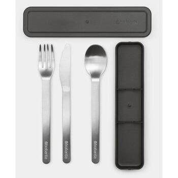 BRABANTIA Make & Take galda piederumu komplekts, dark grey (206641)