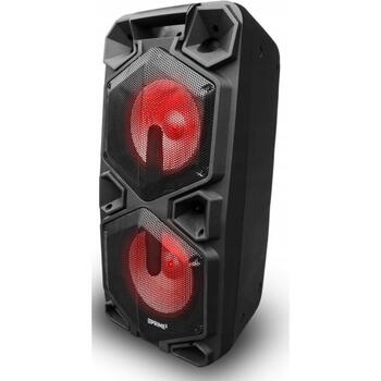 Prime3 Праздничная колонка APA20, 8000 W P.M.P.O., 12 V 4 Ah аккумулятор, Bluetooth, FM радио, USB, microSD, AUX, LED подсветка (APA20)