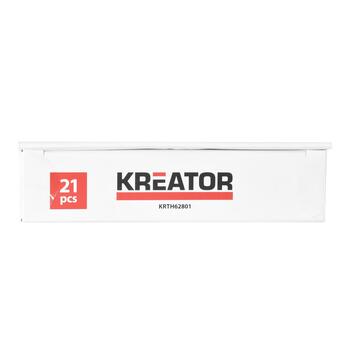 Kreator инструмент для установки стеновых анкеров 21 шт., 30-165mm, 5-24mm, 20-46mm (KRTH62801)