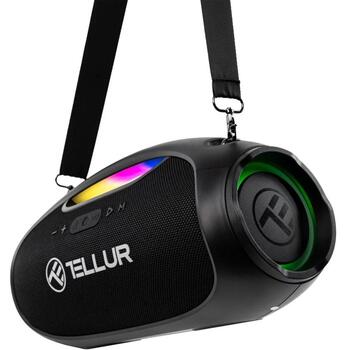 Tellur Bluetooth колонка Obia Pro TLL161241, 60W RMS, BT 5.3, 15m, IPX6, 12ч воспроизведения, RGB свет (TLL161241)
