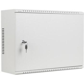 Lanberg настенный шкаф для установки WAF1-5203-04-00S, 4U, 540mm, 200mm, 2 вертикальные, 2 горизонтальные, со стеклянной дверцей (WAF1-5203-04-00S)