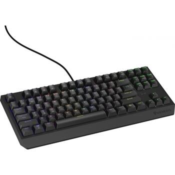 Genesis Thor 230 TKL mehāniskā spēļu klaviatūra NKG-2079, USB-A, 1.6 m, RGB, 87 taustiņi, Outemu Brown, QWERTY US, Hot-Swap (NKG-2079)