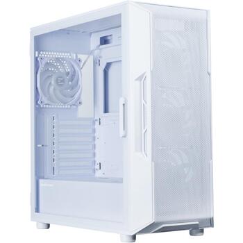 Zalman I3 NEO V2 WHITE, корпус ATX Midi Tower для ПК, 4x120mm RGB вентилятора, белый, 476mm, 219mm, 484mm, 50.5L, сталь (I3 NEO V2 WHITE)