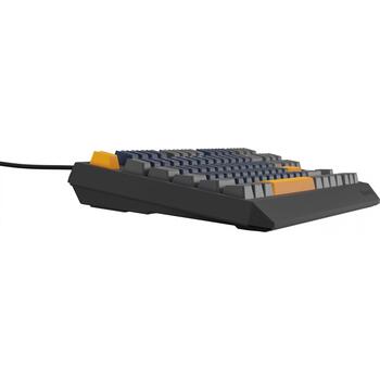 Genesis Thor 230 TKL mehāniskā spēļu klaviatūra NKG-2163, 87 taustiņi, Outemu Panda, RGB LED, 3000 mAh, USB Type-C, 2.4 GHz (NKG-2163)