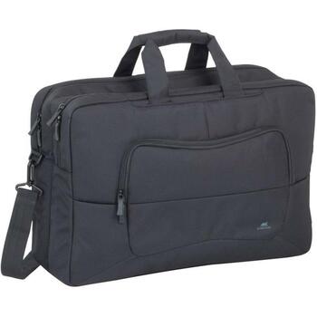 Rivacase Чехол 8455BLACK, 17.3'', 320mm, 790g, 470mm, 160mm, полиэстер, черный, плечевой ремень, ручки (8455BLACK)