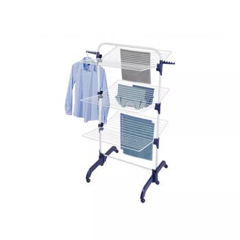 LEIFHEIT Comfort Tower 420 1081529, сушилка для белья, 42м, 3 уровня, 6 колесиков, 76.5x70x145см (1081529)
