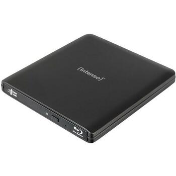 Intenso DVD RW 5401500 USB 3.2, 6x BD-R, 8x DVD+R, 24x CD-R, черный, загрузка спереди, Ashampoo (5401500)