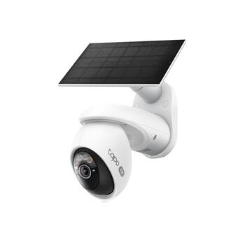TP-Link Tapo C660 KIT, 4K 8MP, 18x цифровой зум, 360° AI отслеживание, солнечная батарея, IP65, 2.4/5 ГГц, ночное видение (TAPO C660 KIT)