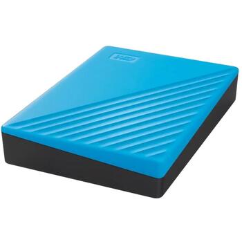 WD WDBR9S0060BBL-WESN внешний жесткий диск, 6 ТБ, Micro-USB B, USB 3.2 Gen 1, 5000 Мбит/с, 256-битный AES, черный/синий (WDBR9S0060BBL-WESN)